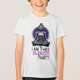 T-shirt En Tri-matière Camiseta I Am the Silence That Listens