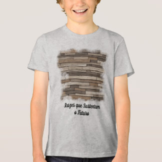 T-shirt En Tri-matière Camiseta Masculina Juvenil Básica Madeira Viva