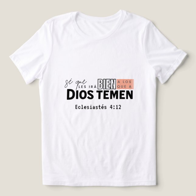 T-shirt En Tri-matière Camisetas Para Damas Bienaventurados Escl. 52.7 (Design Recto)