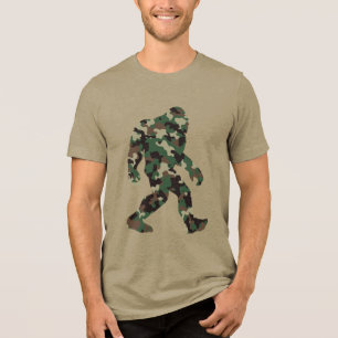 T-shirt En Tri-matière Camo Bigfoot Sasquatch