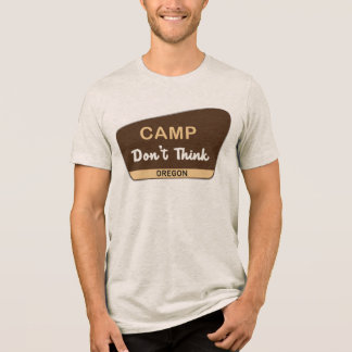 T-shirt En Tri-matière Camp Don't Think