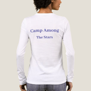 T-shirt En Tri-matière Campement parmi les étoiles Vintage Camping en ple
