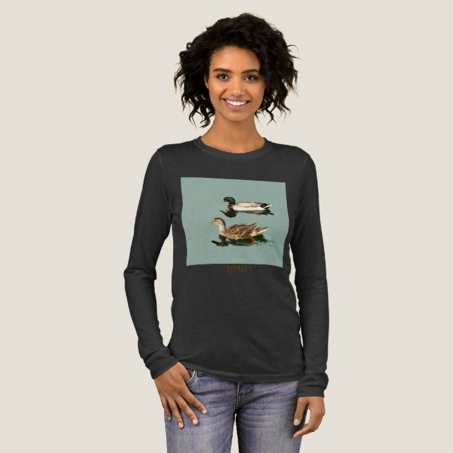 T-shirt En Tri-matière Canards colverts (Recto complet)