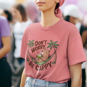 T-shirt En Tri-matière Capybara Be Happy