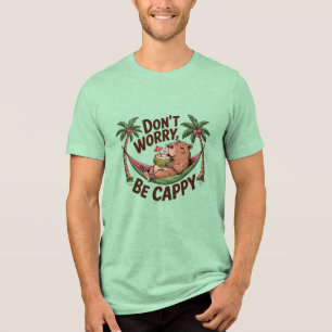 T-shirt En Tri-matière Capybara Be Happy