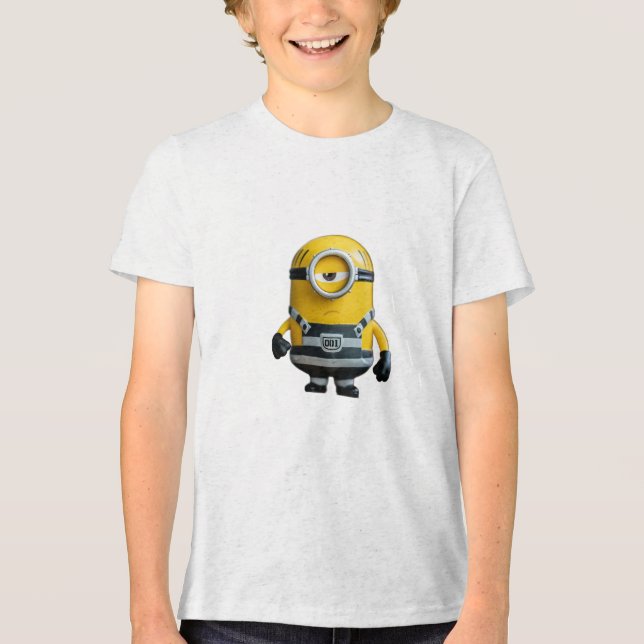 T-shirt En Tri-matière Caractère adorable inspiré par les Minions - Amusa (Recto)