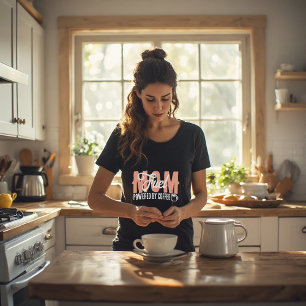 T-shirt En Tri-matière Carburant Maman - Powered by Coffee Funny Maman Mu
