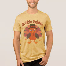 Caricature de Turquie Thanksgiving - "Gobble Gobbl