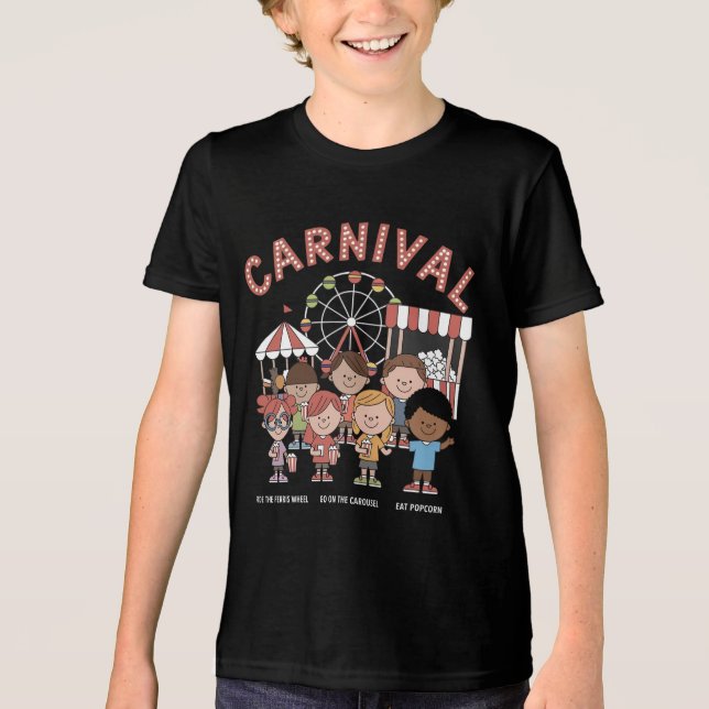 T-shirt En Tri-matière Carnaval amusant (Recto)