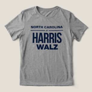 T-shirt En Tri-matière Caroline du Nord : Harris Walz