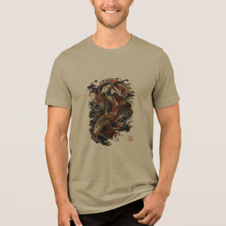 T-shirt En Tri-matière Carpeaux Japonais Koi | Tatouage Traditionnel Japo