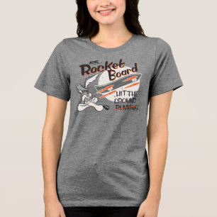 T-SHIRT  EN TRI-MATIÈRE CARTE DE ROCKET ACME DE BILLY ZE COYOTE™