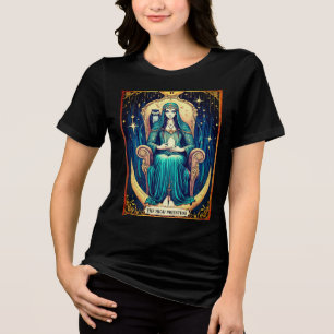 T-shirt En Tri-matière Carte de tarot, la Grande Prêtresse 2
