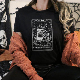T-shirt En Tri-matière Carte Tarot épice citrouille Halloween