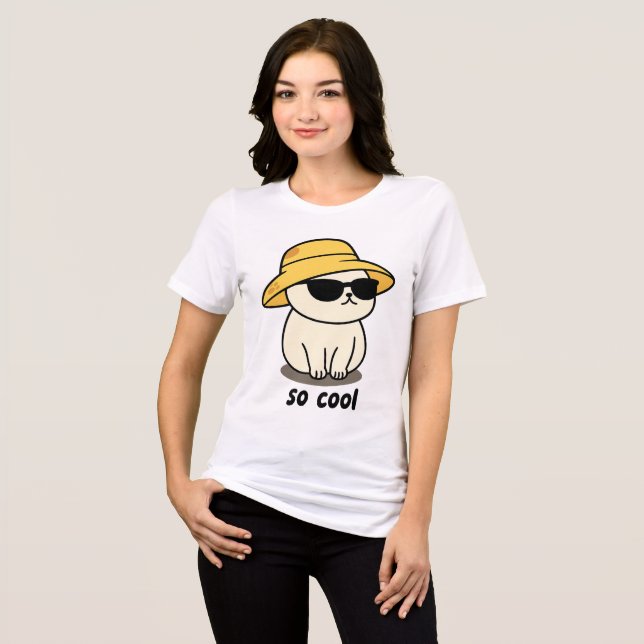 T-shirt En Tri-matière casquette jaune cool (Recto plein)