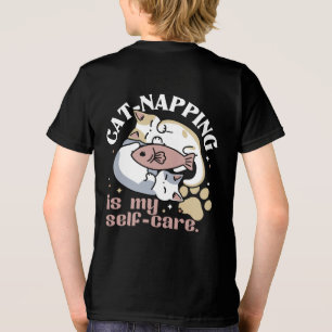 T-shirt En Tri-matière Cat-Napping Est Mon Citation De Cat Mignonne D'Aut