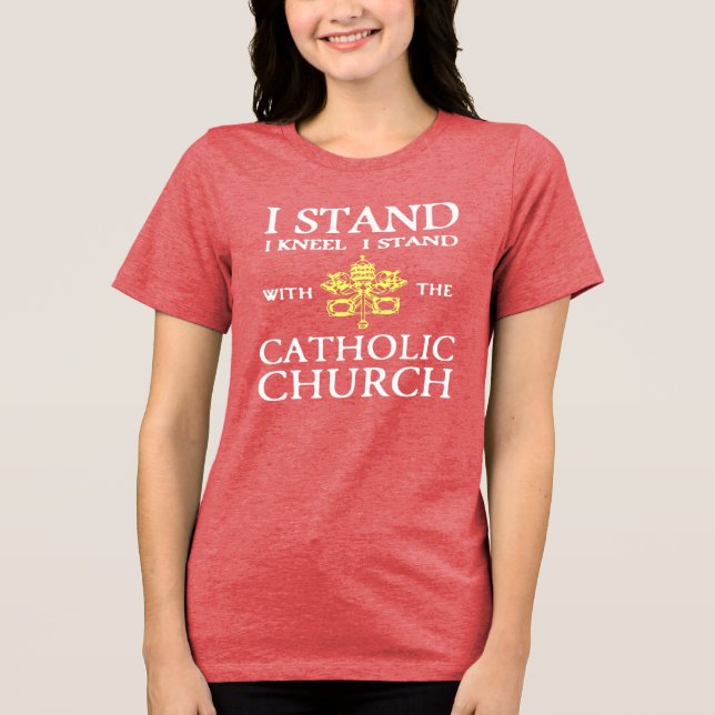 T-shirt En Tri-matière Catholique (Recto)