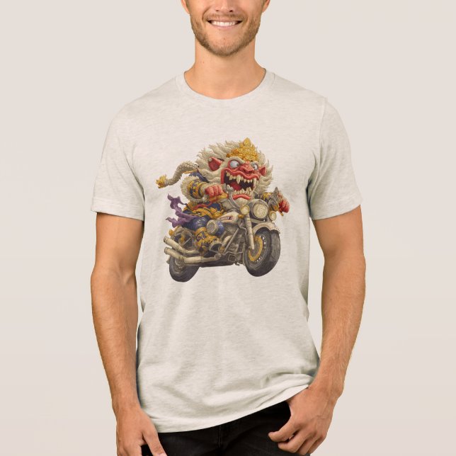 T-shirt En Tri-matière Cavalier Barong (Recto)