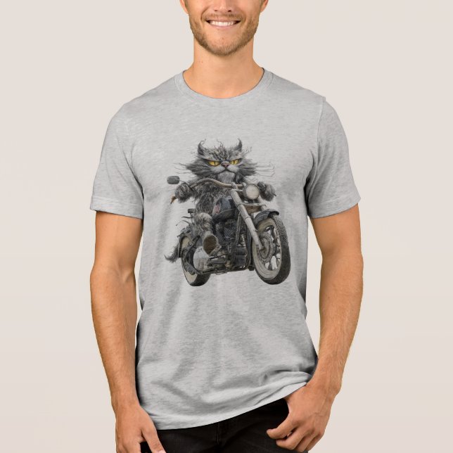 T-shirt En Tri-matière Cavalier de chat (Recto)