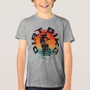 T-shirt En Tri-matière Cavalier de motocross en moto tout-terrain