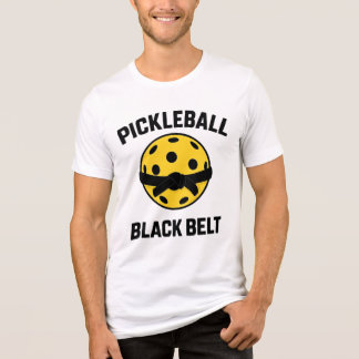 T-shirt En Tri-matière Ceinture noire Pickleball