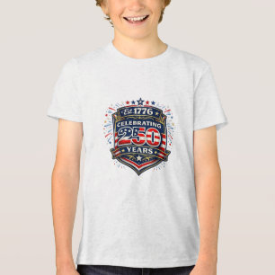 T-shirt En Tri-matière Célébration des 250 ans de liberté américaine