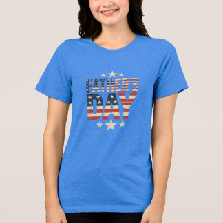 T-shirt En Tri-matière Célébrez la Fête des pères heureuse avec amour