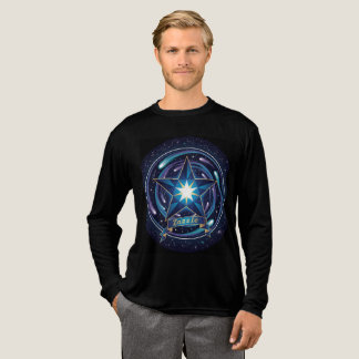 T-shirt En Tri-matière Céleste Star Dream - Galaxy Cosmic Long Sleeve T