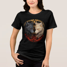 T-shirt En Tri-matière Celestial Wolves