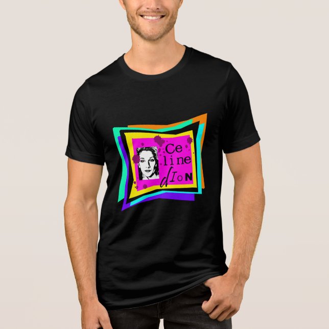 T-shirt En Tri-matière Celine Dion - art pop (Recto)