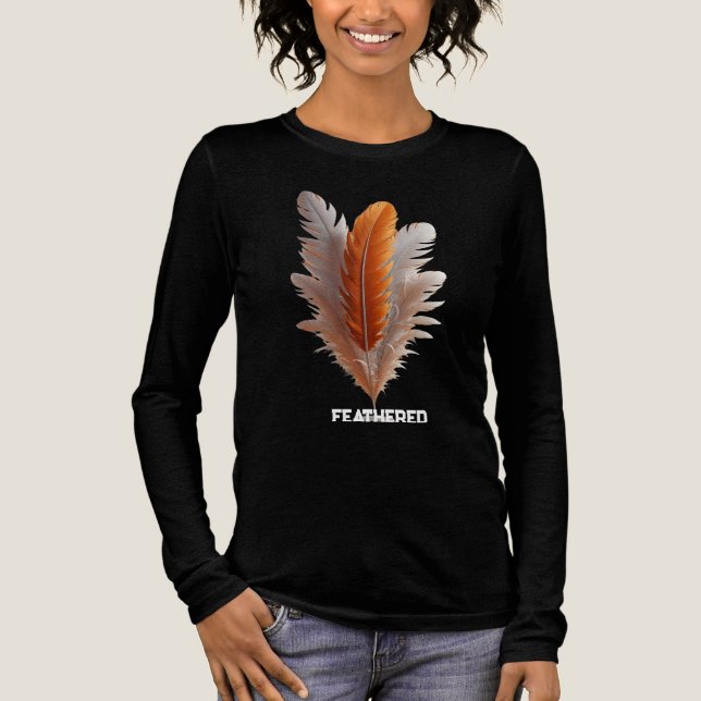 T-shirt En Tri-matière Centered Grace Feathered Balance Quiet Poise Still (Recto)