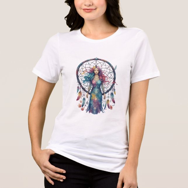 T-shirt En Tri-matière Cercle de rêve éthéré (Recto)
