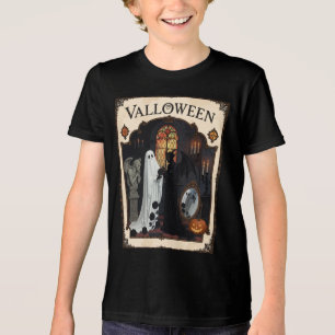 T-shirt En Tri-matière Cérémonie de Valloween Fantôme et Personnage en Ro