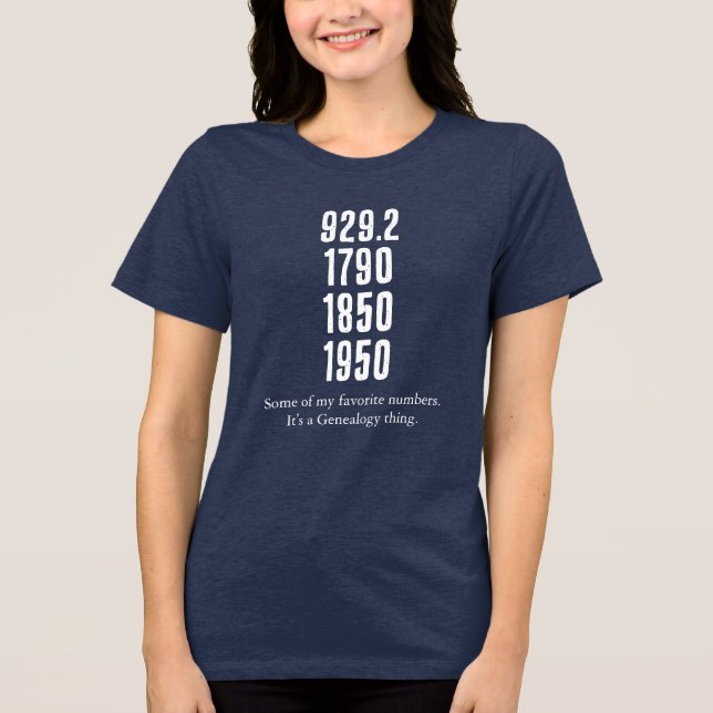 T-shirt En Tri-matière Certains de mes nombres préférés (conception légèr (Recto)