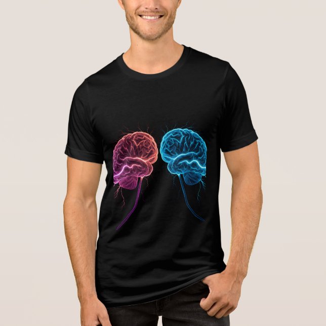 T-shirt En Tri-matière Cerveau actif (Recto)