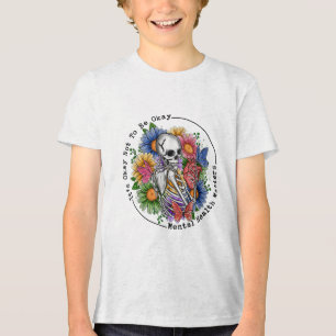 T-shirt En Tri-matière C'Est Bon De Ne Pas Être D'Accord Santé Mentale Fl
