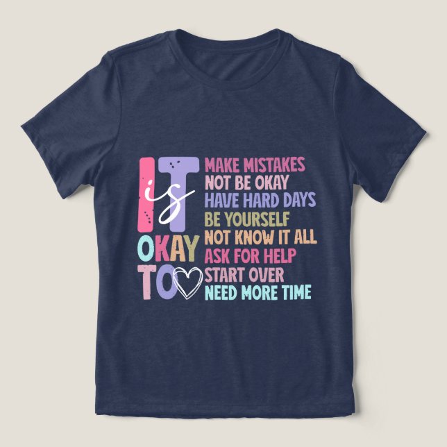 T-shirt En Tri-matière C'est bon de se tromper (Design Recto)