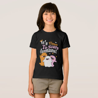 T-shirt En Tri-matière C'est temps de faire peur aux humains ! Gentils fa