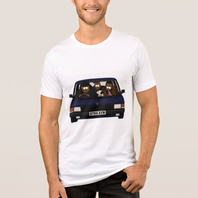 T-shirt En Tri-matière "C'était à un angle drôle" (Recto)