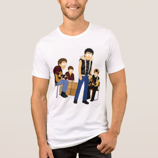 T-shirt En Tri-matière "Cette bande de rigolos" (Recto)