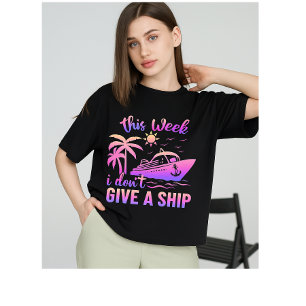 T-shirt En Tri-matière « Cette semaine je ne donne pas un navire pour le