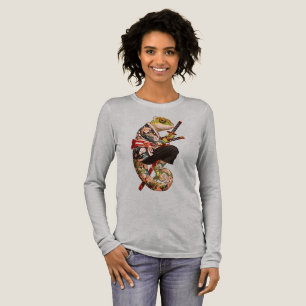 T-shirt En Tri-matière Chameleon Samouraï – Guerrier Tatoué avec Katana