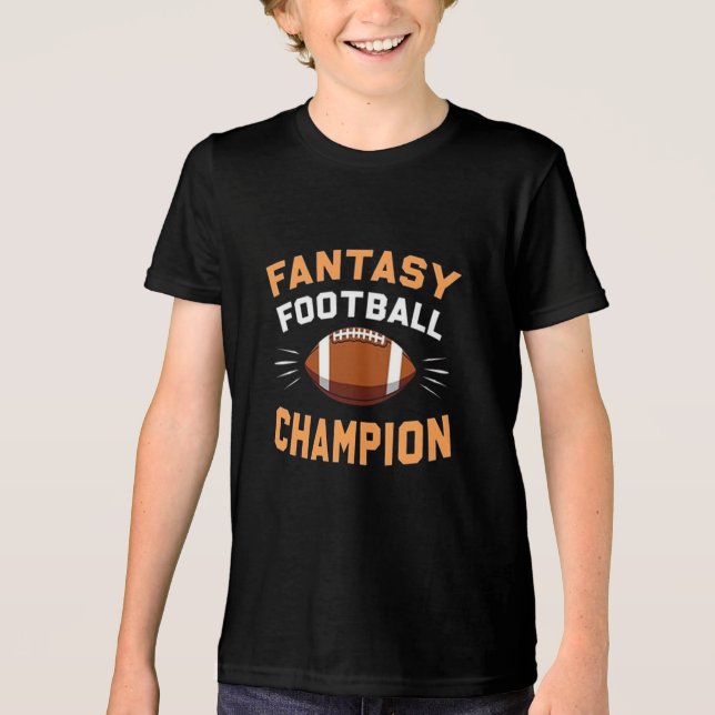 T-shirt En Tri-matière Championnat d'Imaginaire de football T-shirt Champ (Recto)