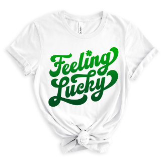 T-shirt En Tri-matière Chanceux | St. Patrick’s Day Ombre Vert