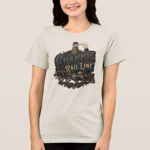 T-shirt En Tri-matière Channie Rail Line Stray Wolf Hoodie vintage