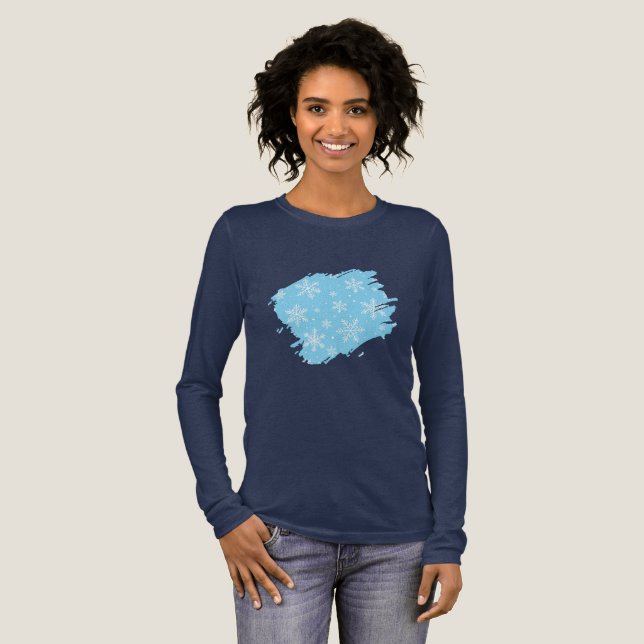 T-shirt En Tri-matière Chanson de la Neige (Recto complet)