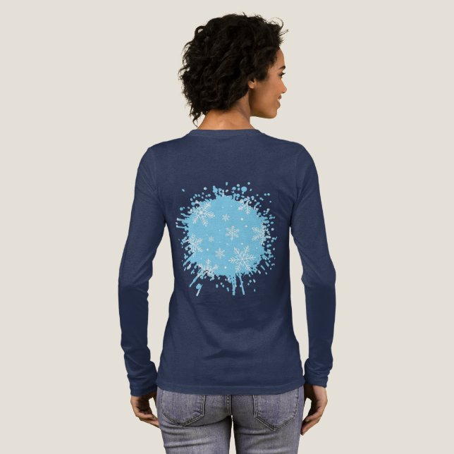 T-shirt En Tri-matière Chanson de la Neige (Verso complet)