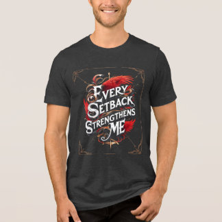 T-shirt En Tri-matière Chaque Revers Me Renforce