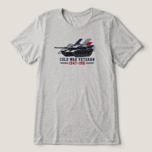 T-shirt En Tri-matière Char Veterant de la Guerre Froide Armure Militaire
