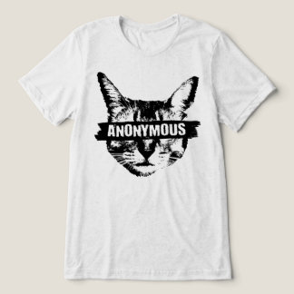 T-shirt En Tri-matière Chat Anonyme